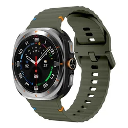 Silicone Sport Strap for Smartwatch Bracelet - Enhanced Comfort and Style (Military Green)