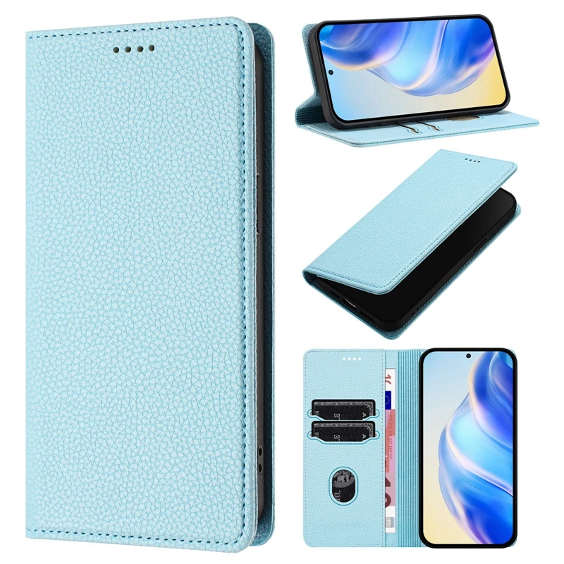 Luxury Leather Magnetic Flip Stand Phone Case Cover - Premium Protection with Elegant Design