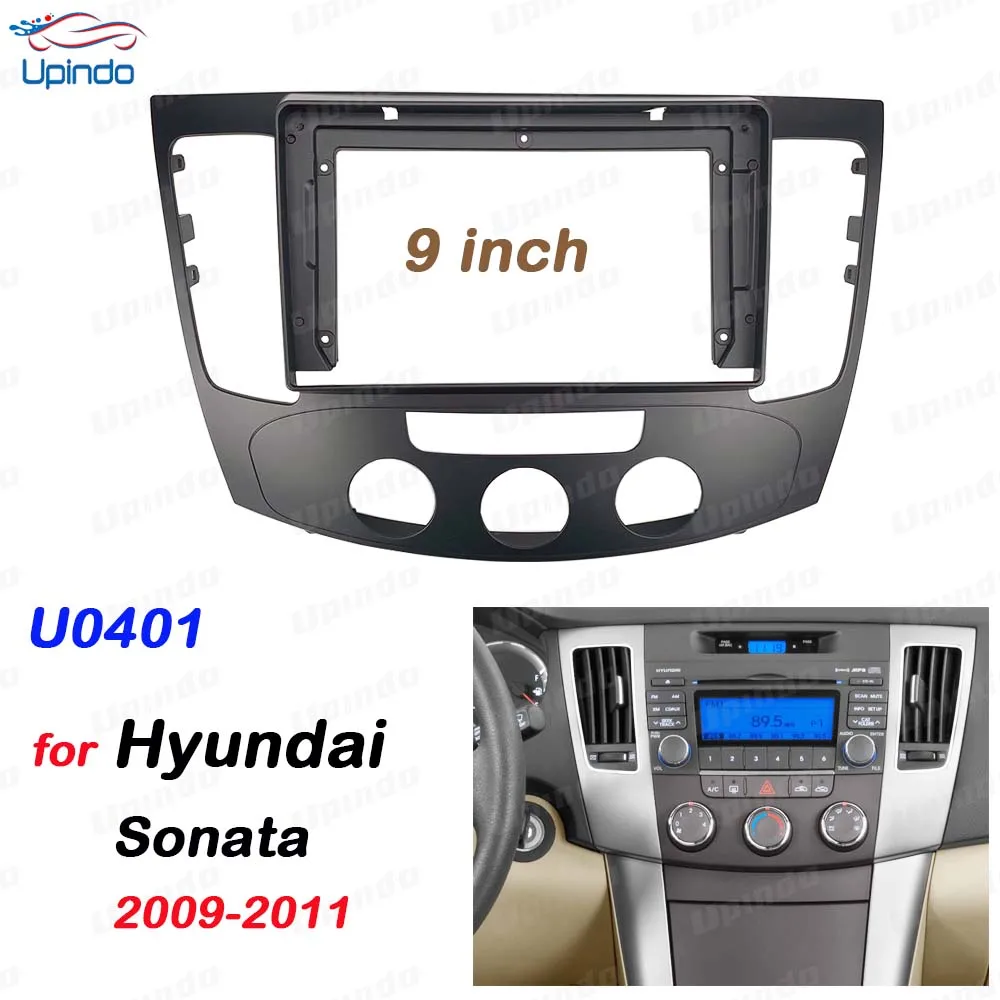 DoubleDin9InchCarRadioInstallationGPSMp5ABSPCPlasticFascia