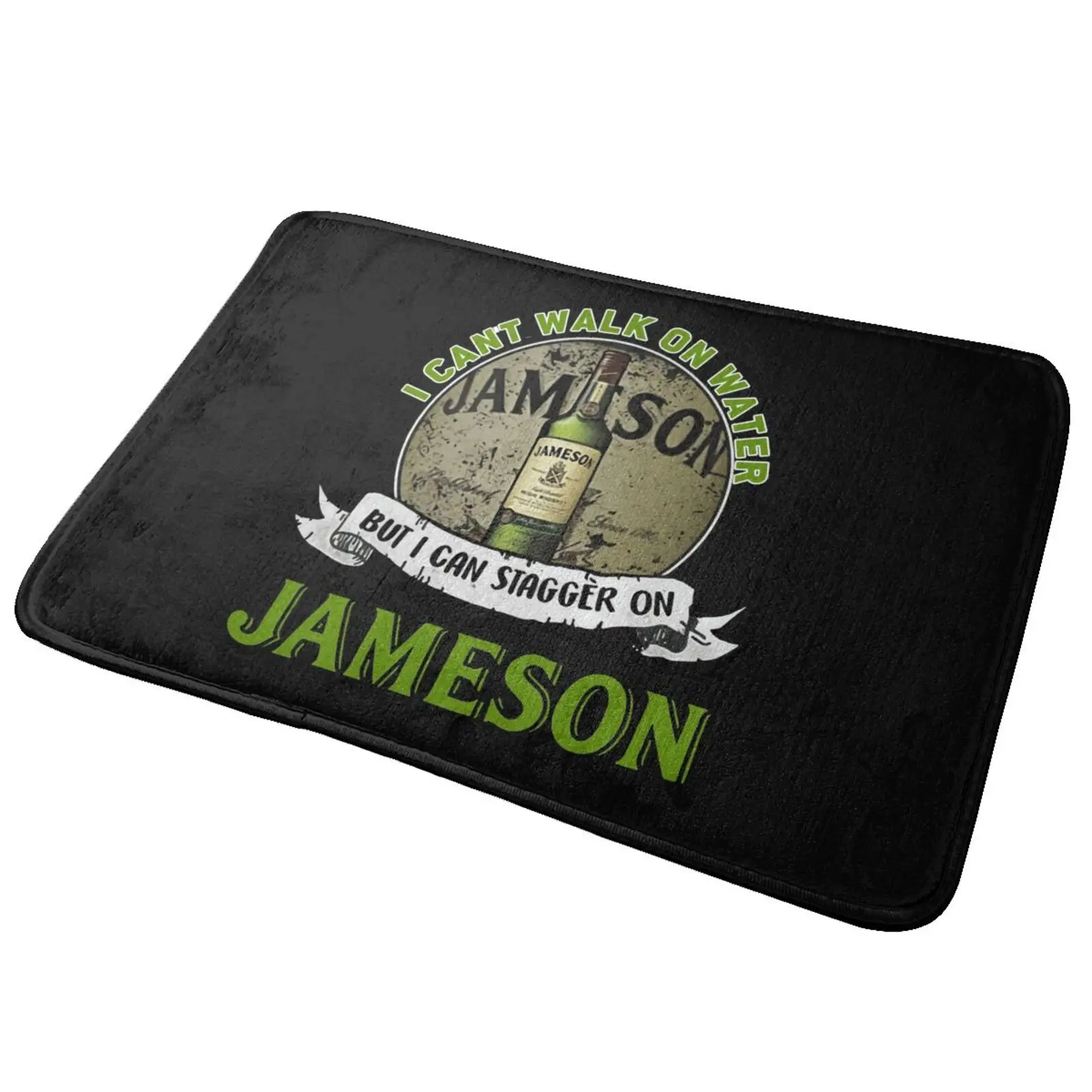 Я не могу ходить на воде но я переплетать коврике Jameson коврик домашний винтажный