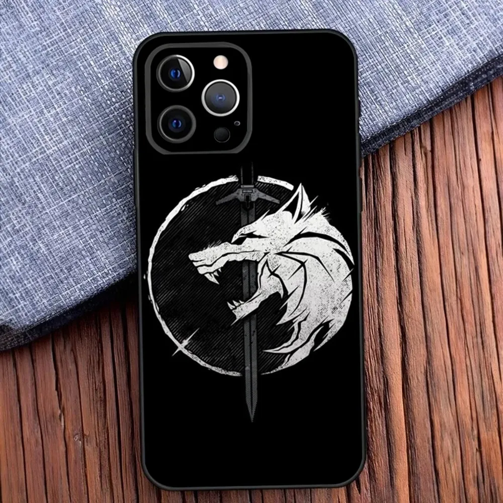 Elegant Black Soft Cover - W-Witcher Wiedzmin Phone Case