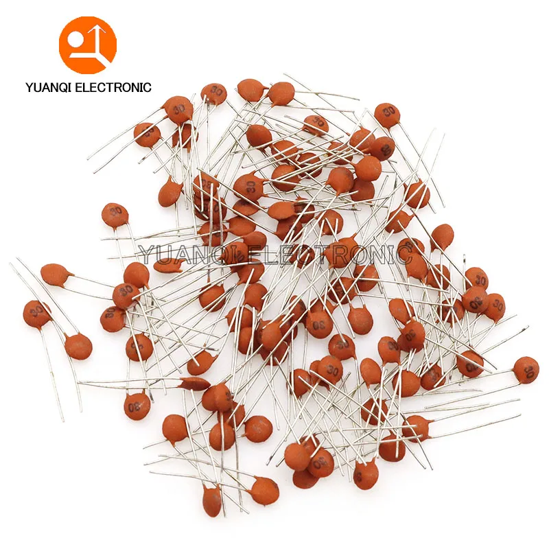 50V Ceramic Capacitor 100pcs 10PF-0.1uF ceramic capacitor