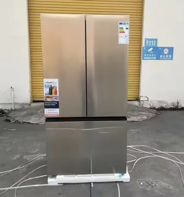 C Factory In Stock Smart Large Inverter EU Standard Side By Side Fridge Freezer Refrigerator For Home 625L Commercial Use 2