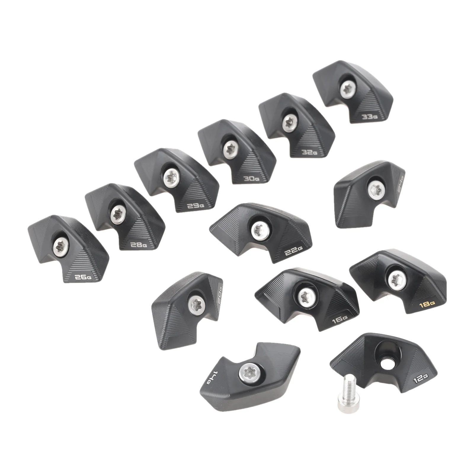 

1pc Golf Club Head Weight Screws 10/12/14/16/18/20/22/24/26/28/29/30/32/33g Fit for Taylormade Sim2/Sim2 MAX/ LS Driver