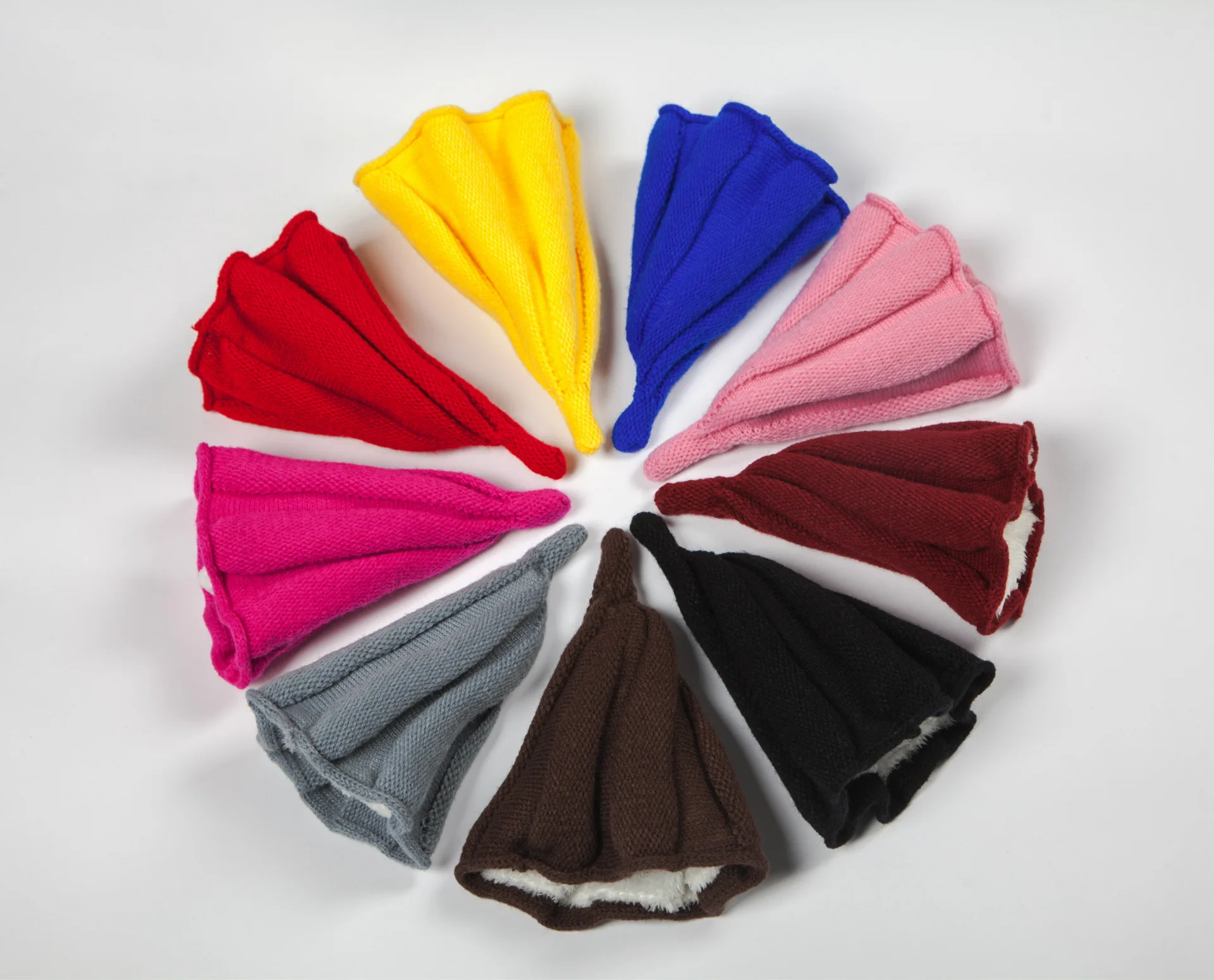 Eltern-Kind-Mütze Wintermodelle Strickmütze Acryl Wassermelone Twisted Cap Gepolsterte Mütze Mittlere und große Kinder Erwachsenenmodelle – Detail 20
