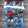 Anime Beyblade Burst Bedding Set Duvet Cover Bedroom Comforter Covers Single Twin King ​Size Quilt Cover Home Textile 2/3PCS 6