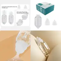 Comfortable Baby Nasal Cleaner Silicone Tip Soft Suction Head with Mucus Storage Bin for Newborns Delicate Nose Care 69HE