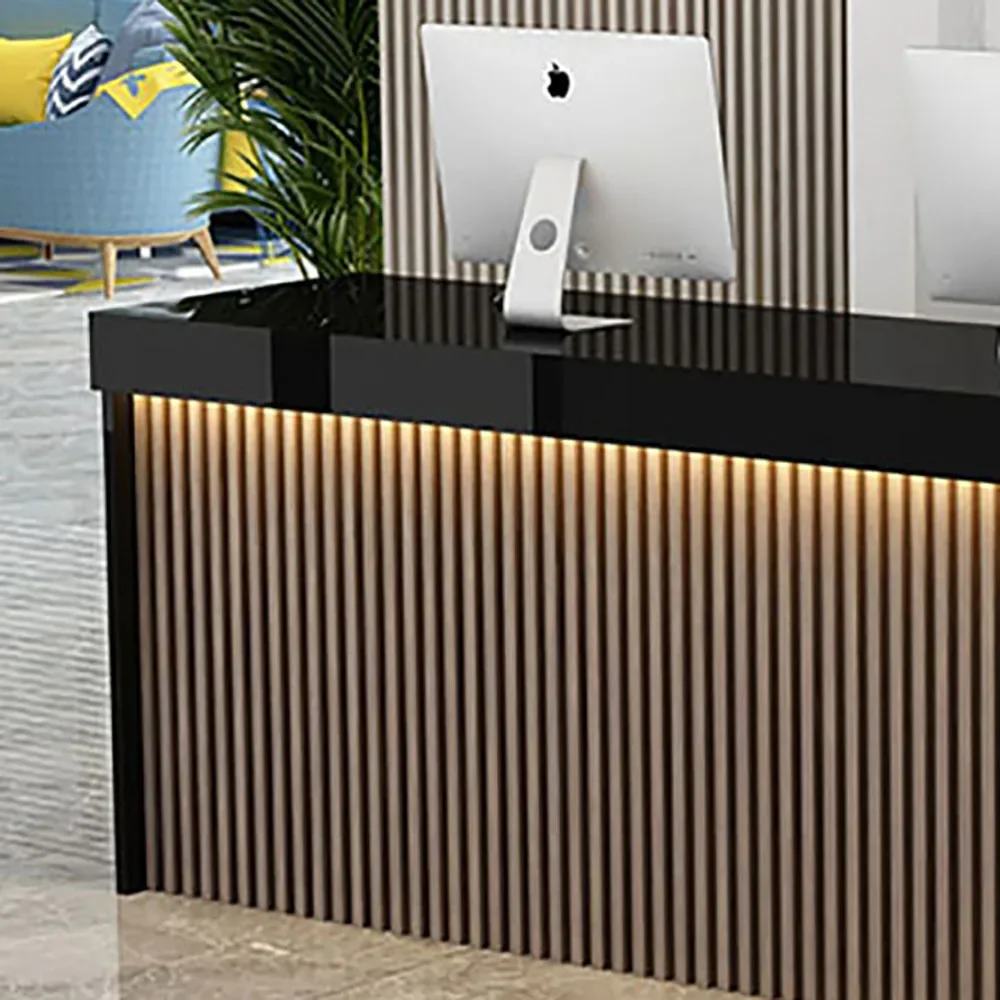 Delicacy Nordic Bar Counter Cabinet Modern Aesthetic Elegant Simple Reception Desks Unique Luxury Mostrador Commercial Furniture