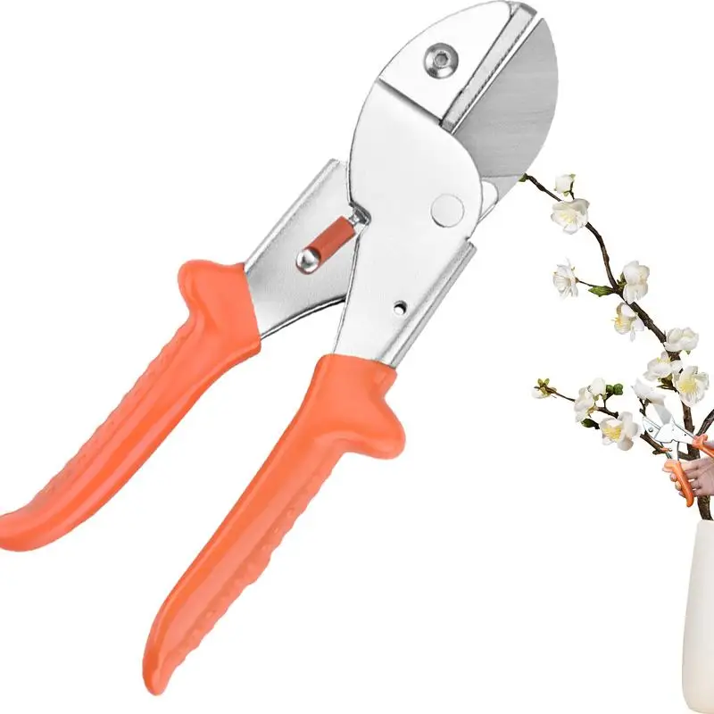 

Garden Scissors Heavy Duty V-Shaped Garden Clippers Branch Cutters Hand Tool Garden Flower Pruner Tree Trimmers Secateurs For