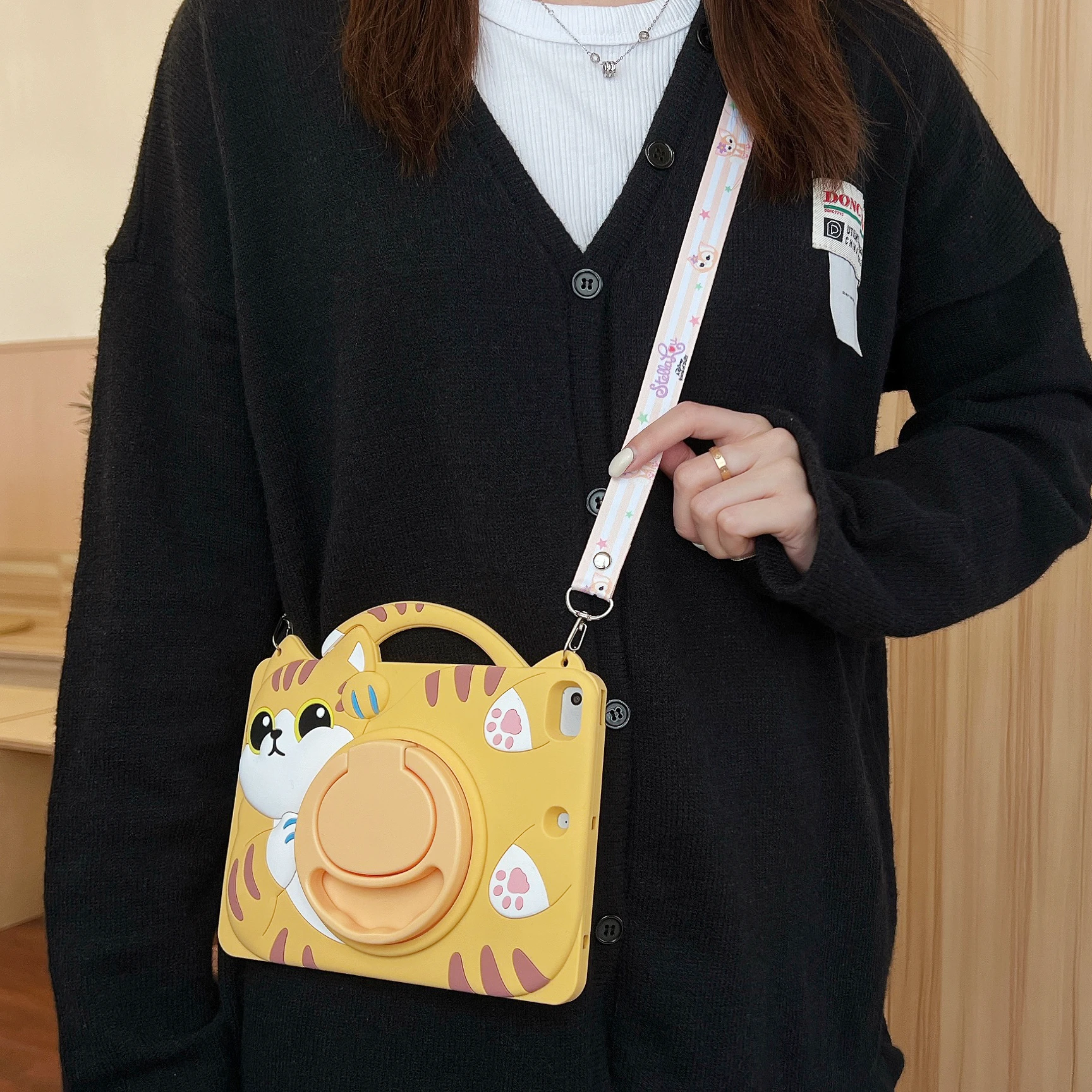 Kids Cartoon Tablet Stand Cover, Protective Case