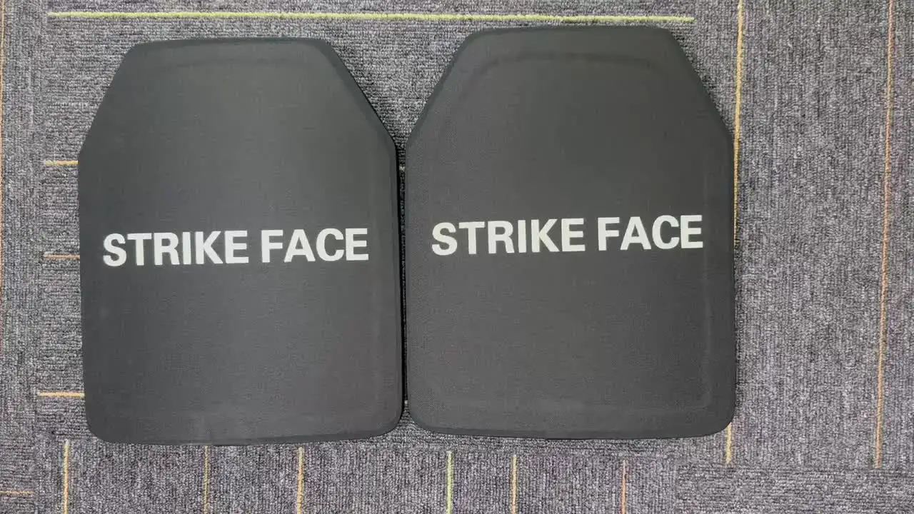 NIJ III レベル３ 防弾プレート 実物 2枚 セット PE製 新品未使用 NIJ III レベル3 防弾プレート 実物 2枚 セット PE製 新品未