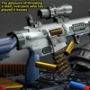 Soft Bullet Toy Gun Eva Sniper Rifle Manual Loading M416 Gun Toy Weapon Boys Toy Gun Cs Fighting Fake Gun Toy A28 3