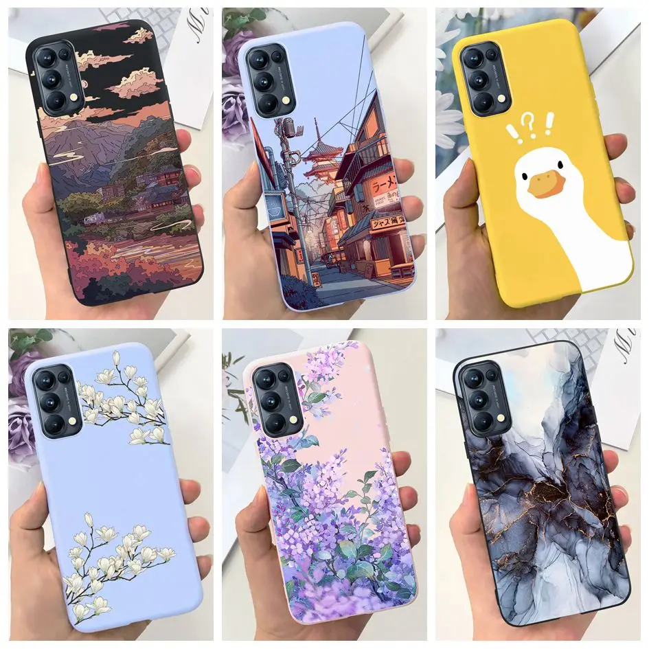 Fashion Painted Soft Silicone Shockproof Phone Case Cover