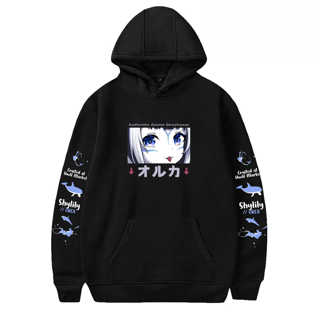 

Anime Shylily Merch Oversized Women/Men Hoodie Sweatshirt Streetwear Hip Hop Pullover Hooded Jacket Outerwear Casual Tracksuit