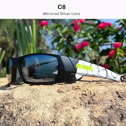 KDEAM Stylish Polarized Sunglasses - Vibrant Outdoor Sports Eyewear (With Original Box)