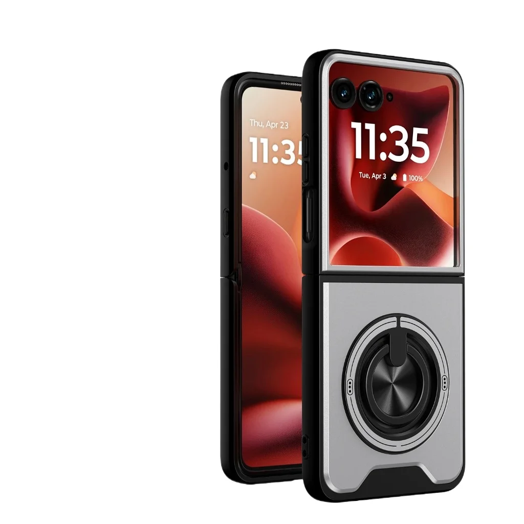 Magsafe Magnetic Ring Holder Stand Armor Rugged Shockproof Phone Case Cover