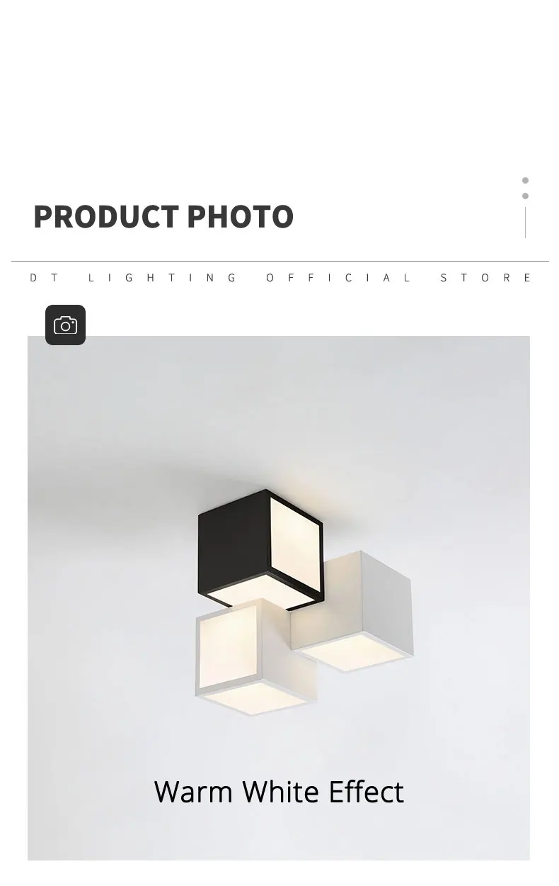 Geometric Ceiling Lamp Bedroom Lamp Minimalist Study Office Lamp Creative Combination Rubik's Cube Ceiling Lamp unique chandeliers