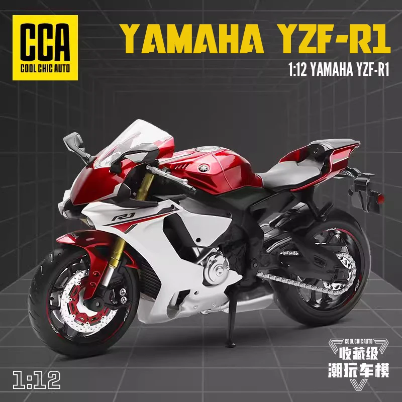 Yamaha YZF-R1 モデルキット 1:12 1:12 Scale Yamaha YZF-R1 Motorcycle Model Diecast Toy