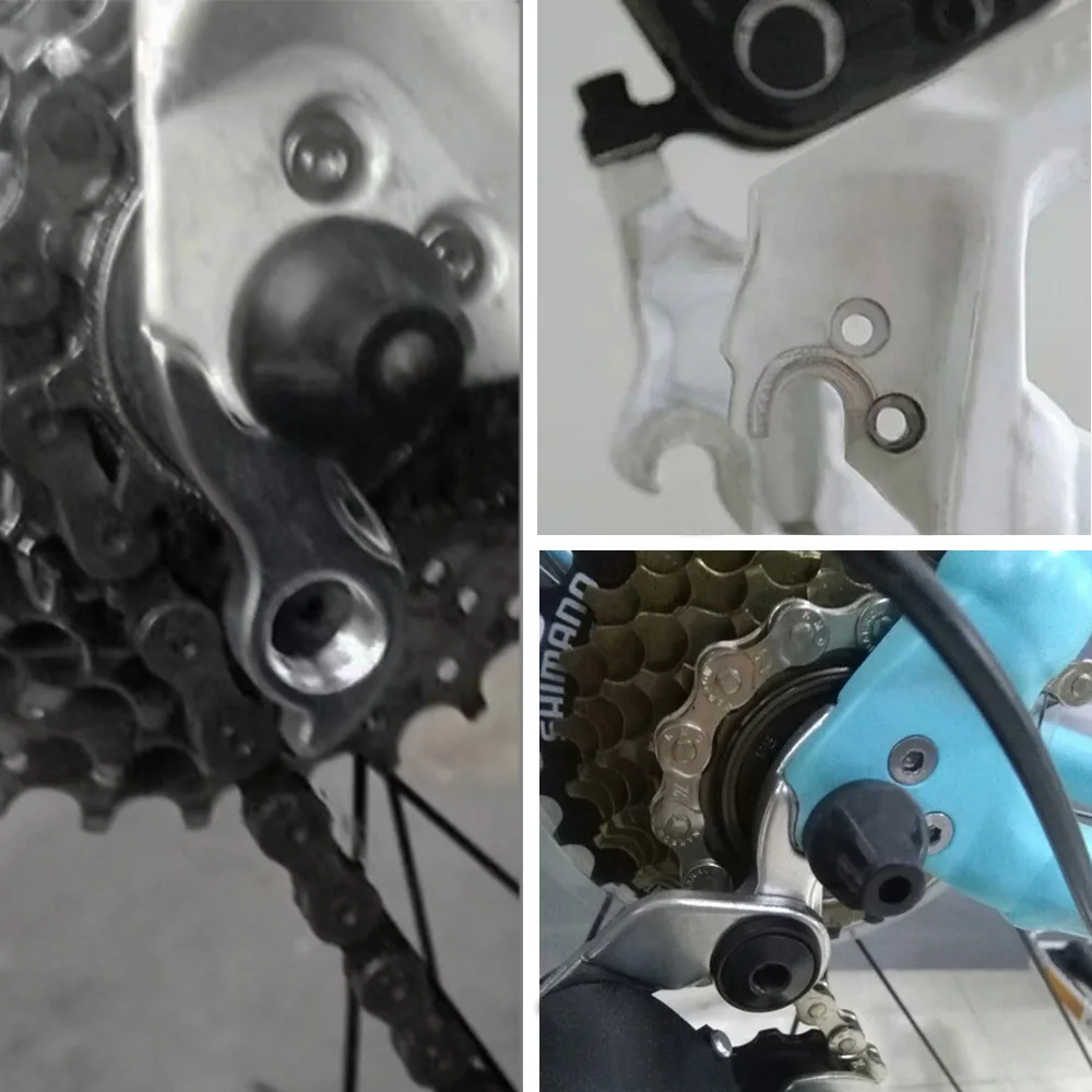 MTB Rennrad Schaltwerk Mech Kleiderbügel für Ghost Merida R903/904 khs Fahrrad Heck Heck haken Ersatz Fahrrad zubehör – Detail 6