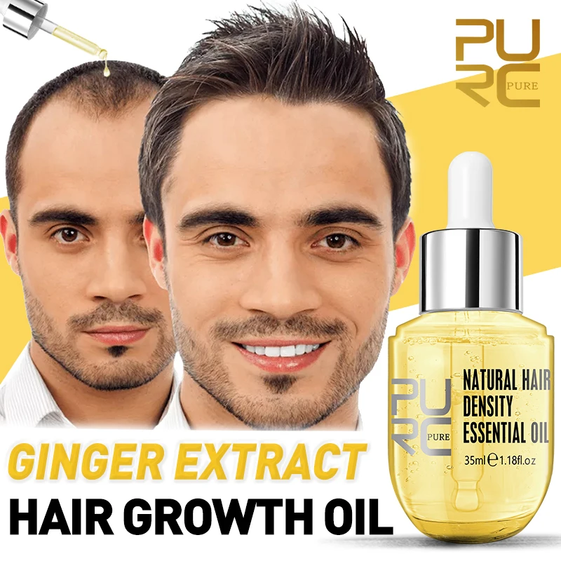 PURC Ginger Essentials Hair Growth Sprays Products For Men Women Fast