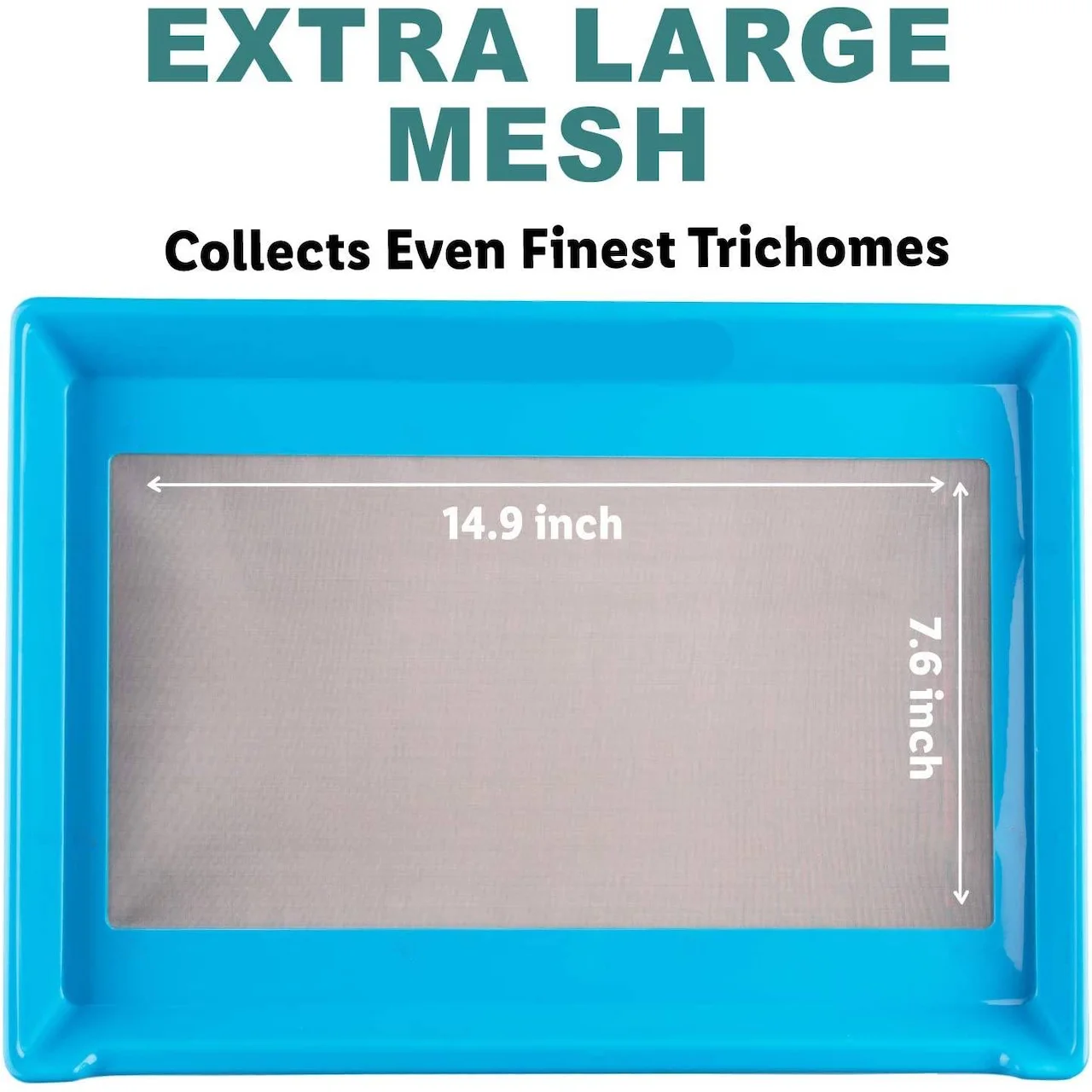 Trim tray set Durable 2-Tier Tray 150 Micron Screen Tray ABS Trimming Bin for Buds and Herb