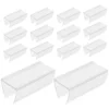 30 Pcs Shelf Label Holder Price Tag Display Transparent Supermarket Retail Holders Magnetic Pvc Adhesive Labels 1