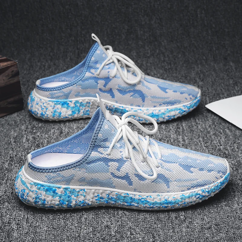 Sneaker 2022 Summer Men Casual Shoes Camouflage Printing Fashion Running Shoes With Breathable Sneakers Non-slip Single Shoes