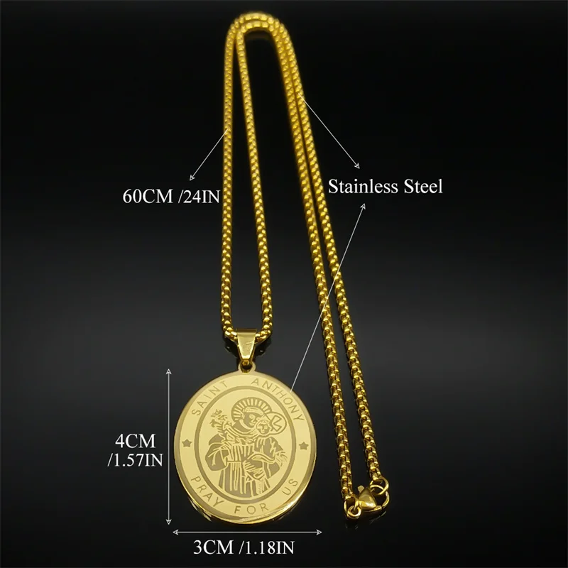 Saint Anthony Prayer Necklace 6