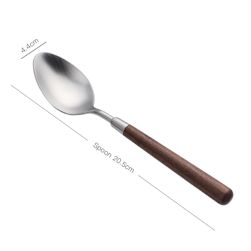 walnut wood spoon B