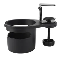 Rotating Clip - On Desk Cup and Bottle Organizer Rack (As)