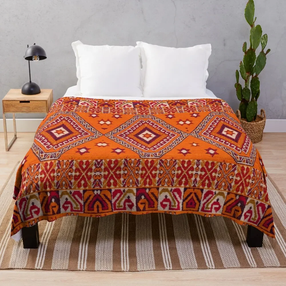 

Traditional Moroccan Heritage Artwork Design Throw Blanket Luxury wednesday Winter beds Blankets