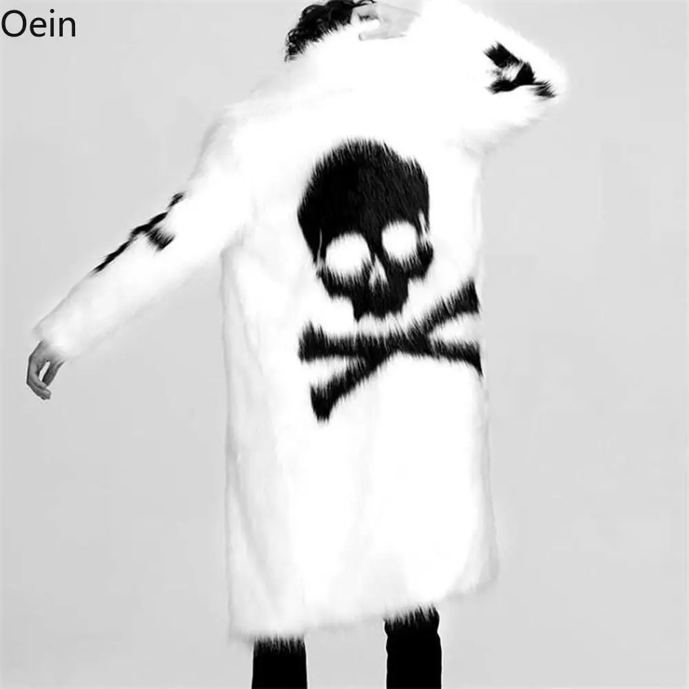 Skull fur coat
