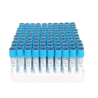 Disposable Sodium Citrate 1：9 Sterile Vacuum Blood Collection Tube 5pcs/10pcs plastic Tube 1