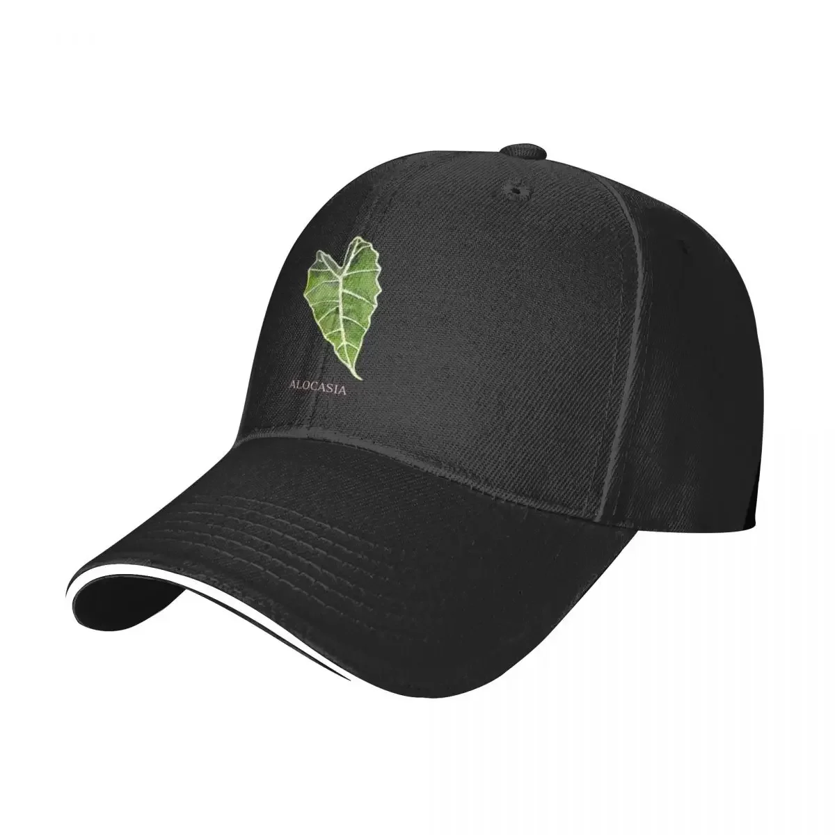 Alocasia Houseplant Leaf Con Nome Berretto Berretto Da Baseball Cappelli Cappello Da Donna Da Uomo