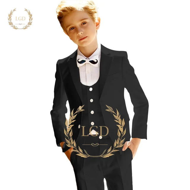Men's 3pcs Suit Set: Jacket, Trousers, Vest - Perfect for Weddings main image 1