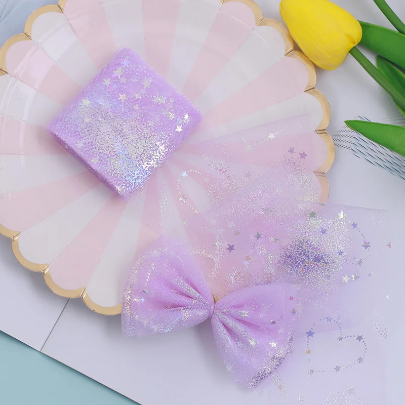 5yard 6cm Organza Tulle Roll DIY Craft Decoration