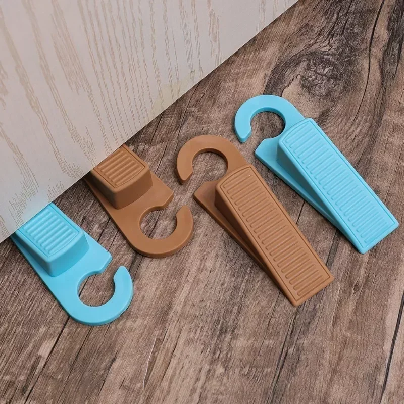Door Stopper Floor Wear-resistant Anti Slip Indoor Door Stopper Duty Rubber Floor Stop Prevents Doors From Closing Home Gadgets silicone door stopper door stopper bumpers door stopper magnetic door stopper