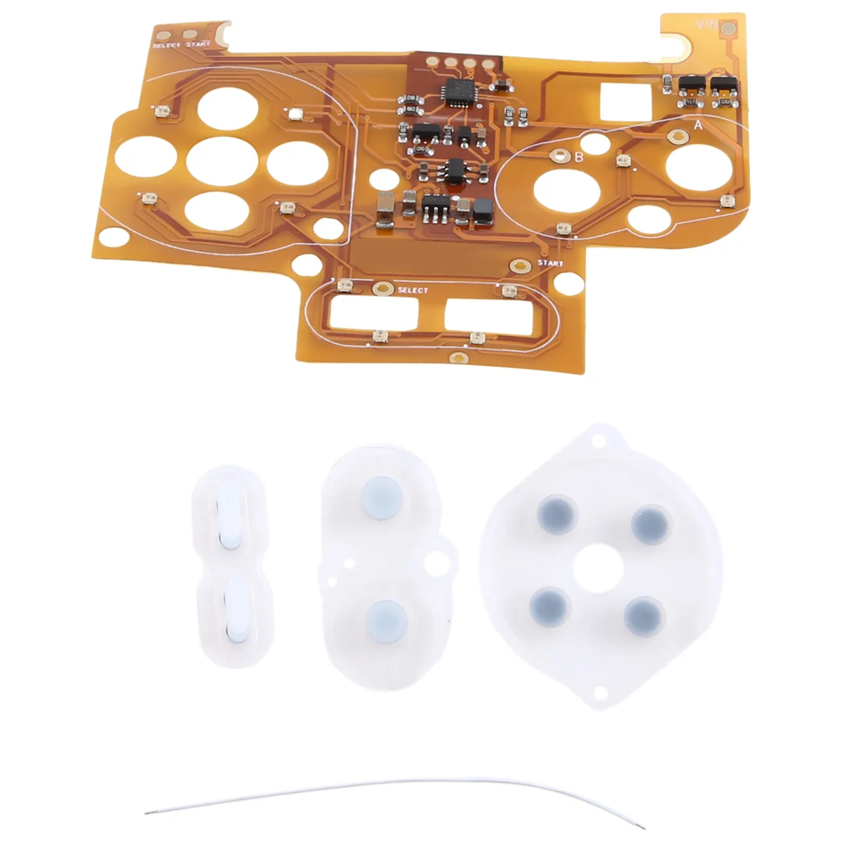 Kit d'éclairage de bouton LED GBC pour document délibérément garçon, tableau de ruban lumineux, lumière de bouton de bricolage, kits de modification de document