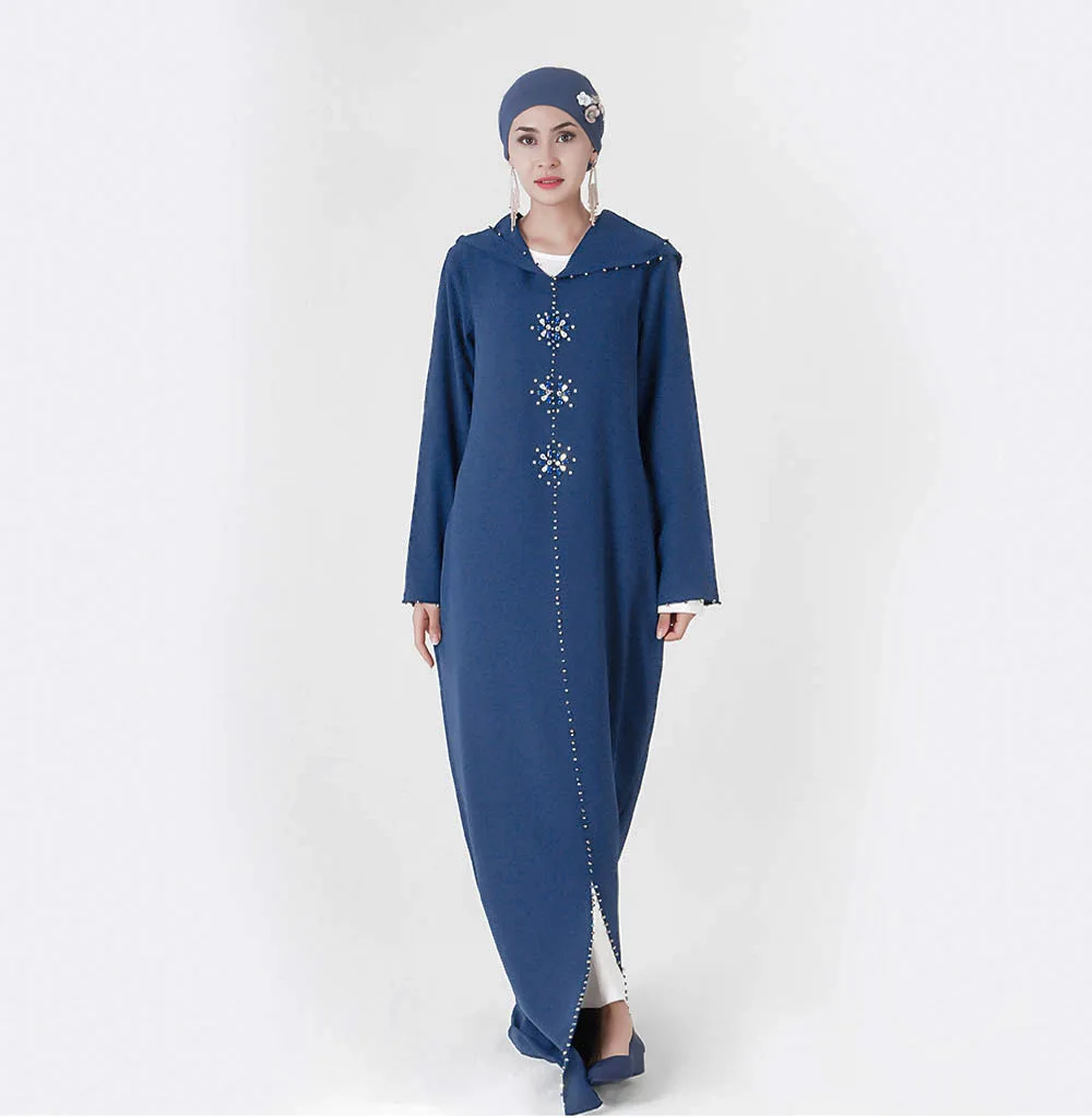 Fashion Mubarak Caftan Abaya Dubai Muslim Dress Turkey Eid Abayas for Women 2023 Islam Moroccan Kaftan Djellaba Robe Musulmans