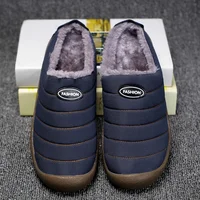 Men's Winter Warm Cotton Mop with Soft Sole and Thick Cotton Winter Boots, Indoor and Outdoor Couple's New 2025 Casual Shoes - Image 4