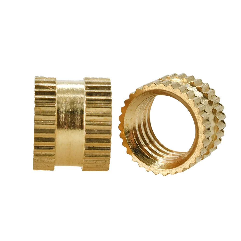 Porcas, Inserção de aquecimento, Cobre Metric Threaded, Holt Melt, 1000Pcs