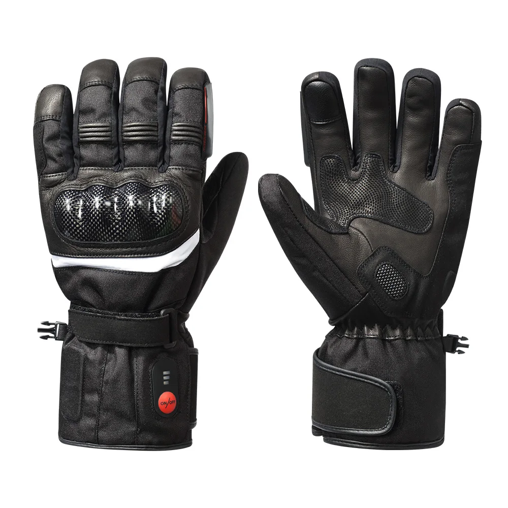 Geüpgradede winterleren unisex motorhandschoenen SUOMY waterdicht antislip buite