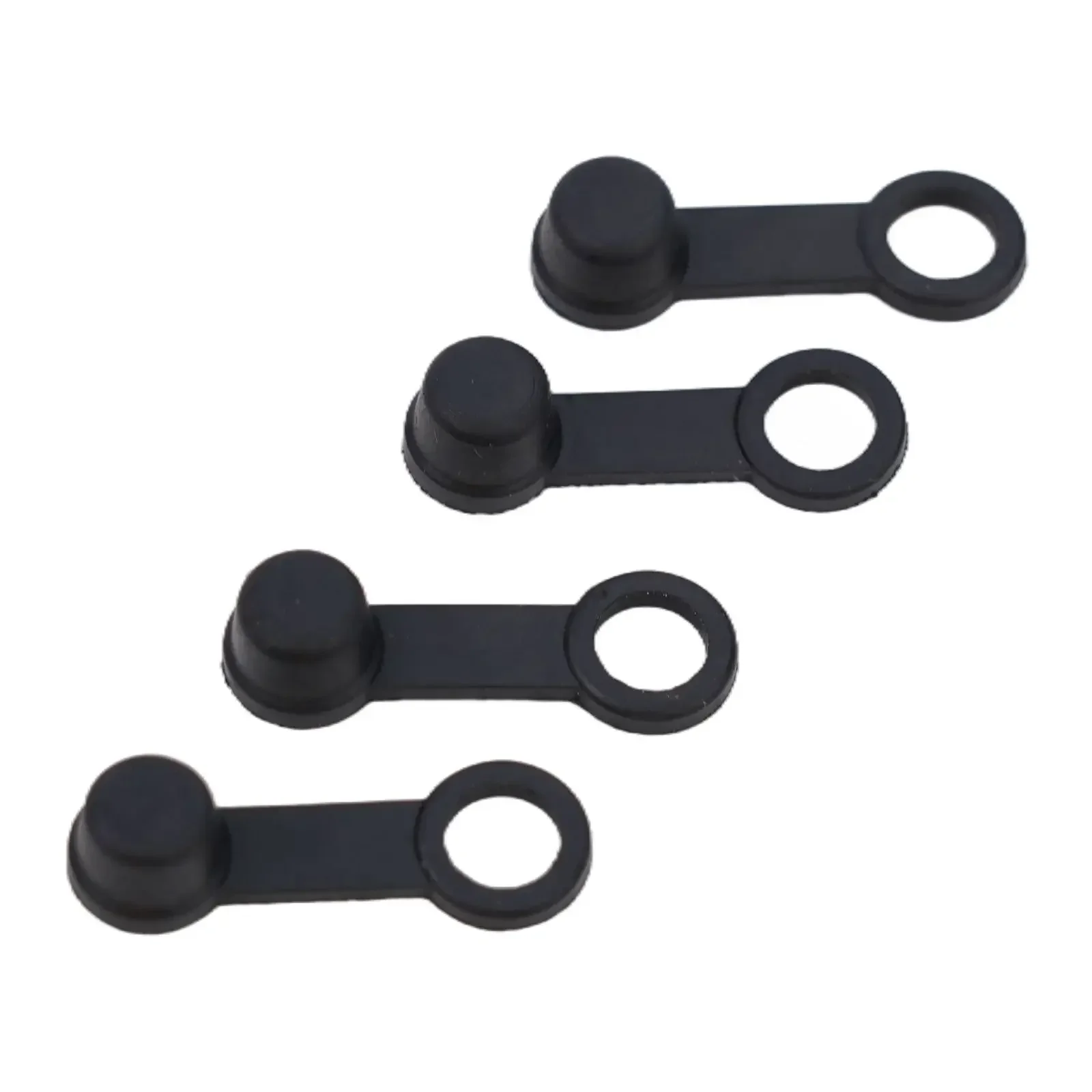 Protective Bleeder Caps KERISTE Brake Bleeder Screw Cap Grease Zerk Fitting Cap Rubber Dust Cover Black 20pc Grease Zerk Caps - View #2