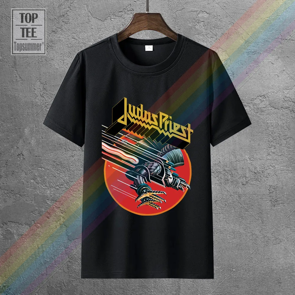

Judas Priest Vintage T-Shirt Music Hard Classic Rock Metal Death Thrash Heavy Summer Short Sleeves Cotton T-Shirt Fashion