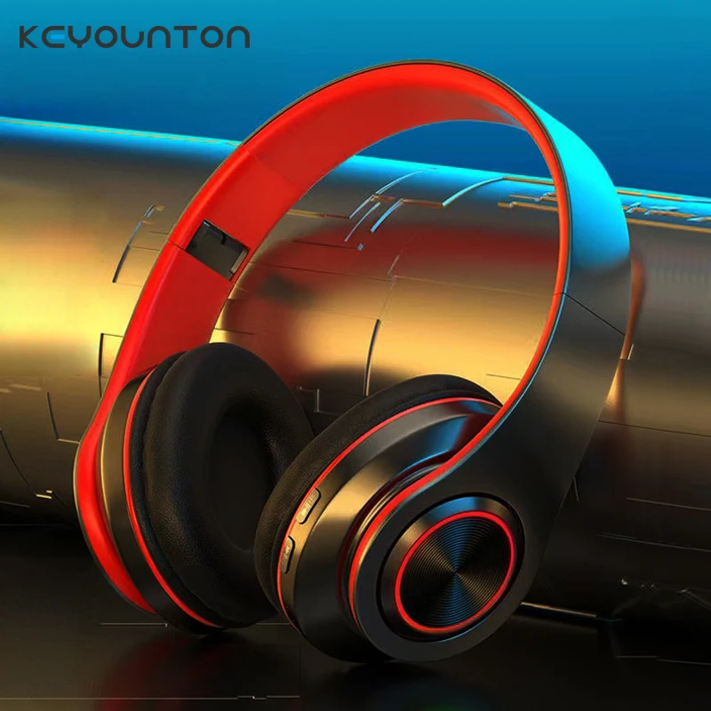 Hifi Stereo B39 Wireless Headphones Flashing Glowing Colors Led Light