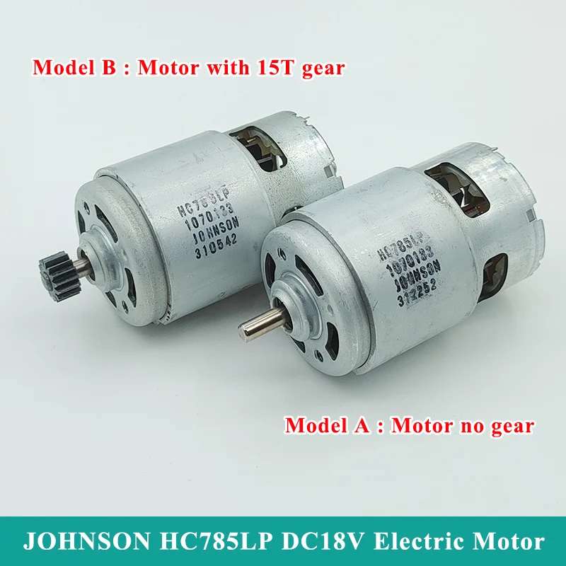 HC785LP 1070133 RS-785 Motore DC 12V-20V 18V 20000RPM Alta velocità HC785LP 1070133 RS-785 Motore DC 12V-20V 18V 20000RPM Alta velocità