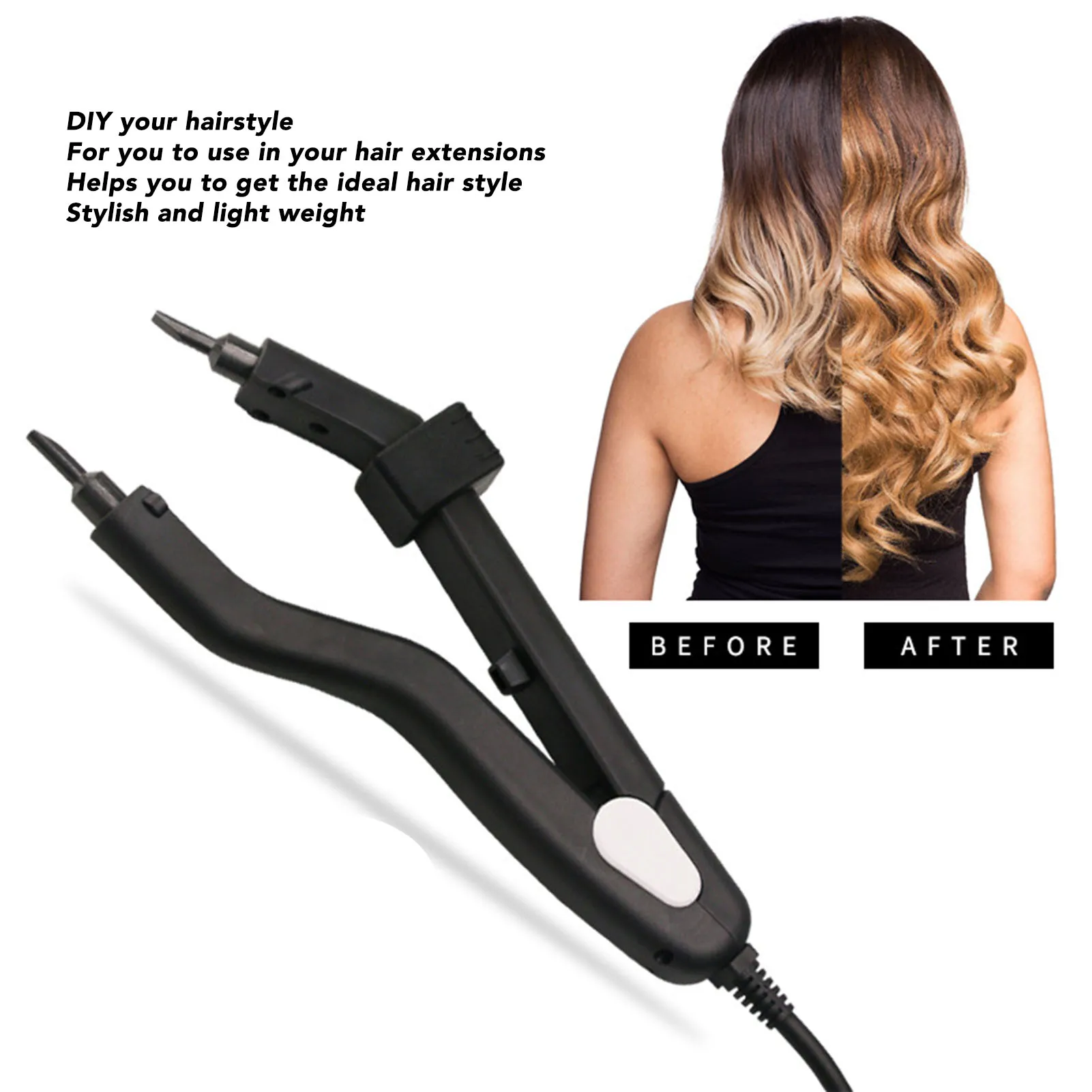 Professional Hair Extension Fusion Heat Tool Connector
