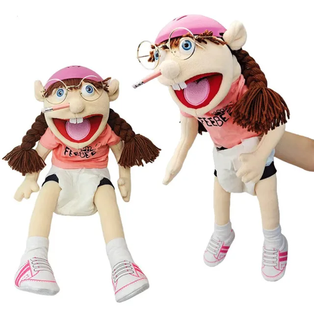 Jeffy Puppet Peluche Jouet - Jeffy Feebee Marionnette en Peluche Jouet -  Poupée Marionnettes À Main Drôle avec Bouche, Etites Marionnettes Cadeau  pour Enseignement Préscolaire. : : Jeux et Jouets