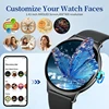 LIGE AMOLED Screen Healt Smart Watch Women Sports Fitness Watch Men Waterproof Smart Watch Bluetooth Call For Android iOS Phones 6