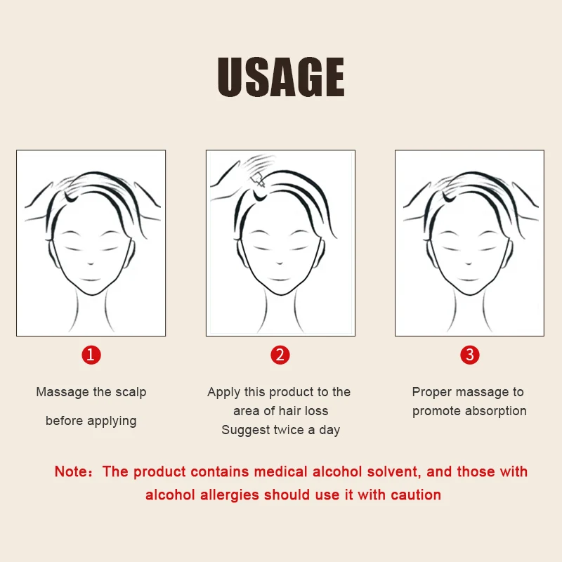 Hair Oil Control ZHANG GUANG 101G Hair care 120ml Anti Loss Tonic
